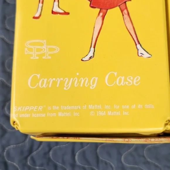 Vintage Skipper Carrying Case, Skipper Doll and Accessories